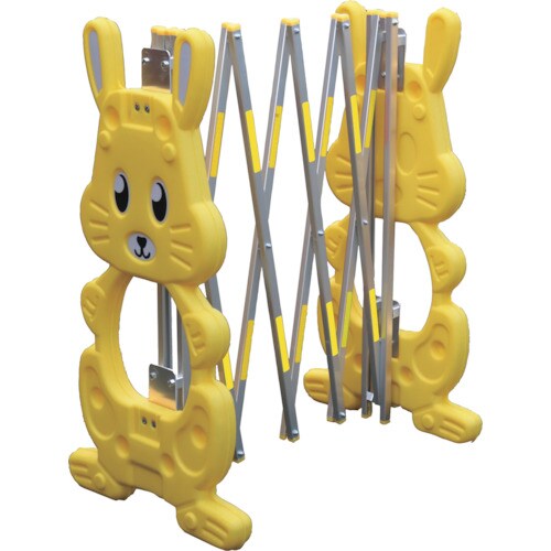 ANZEN 現場用簡易アルミゲート ラビットゲート