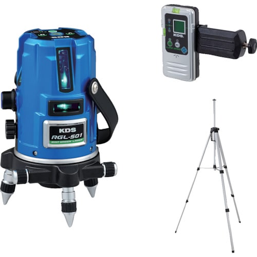 KDS ミントグリーンレーザー501受光器三脚付