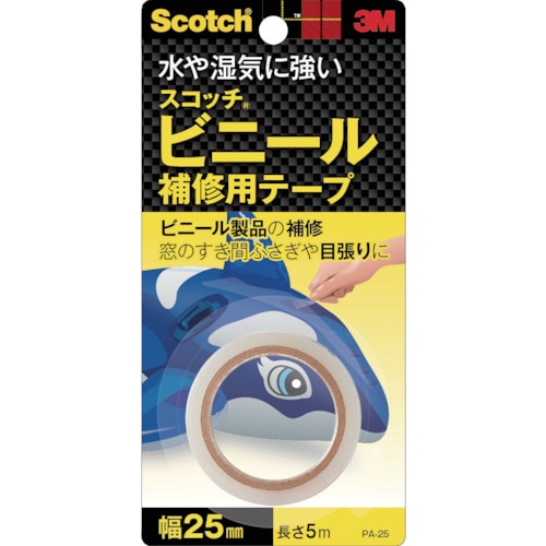 3M スコッチ ビニール補修用テープ 25.4mm