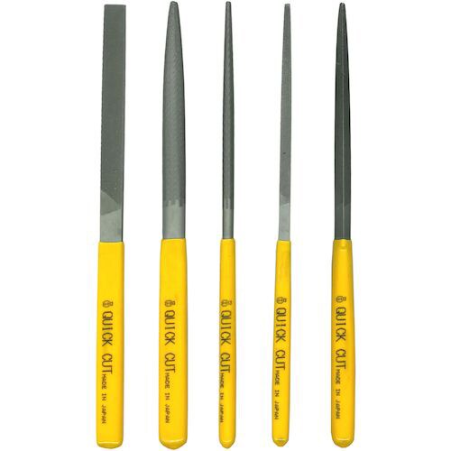 ツボサン クイックカットヤスリ 5本組 セット 細