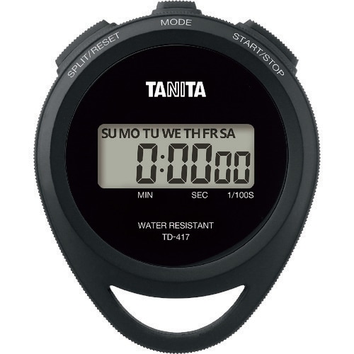 TANITA ストップウオッチTD417BK