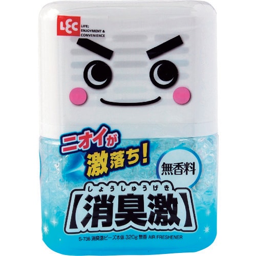 レック 消臭激ビーズ本体320g無香