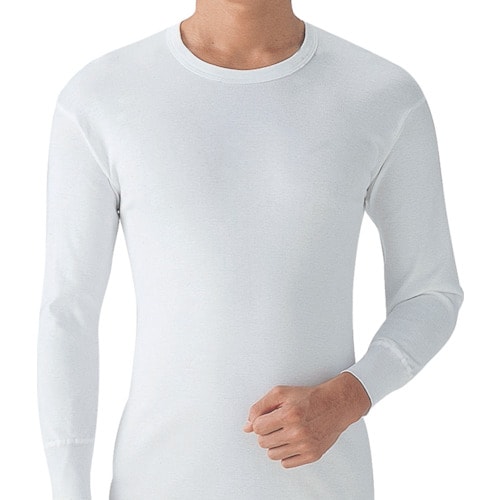 グンゼ やわらか肌着長袖丸首2枚組LL