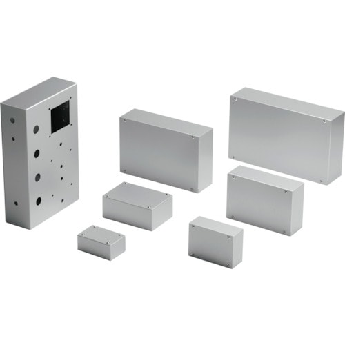 タカチ カバー付アルミシャーシ