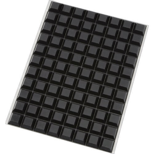 3M 防振材 バンポン SJ5023 黒 88個入