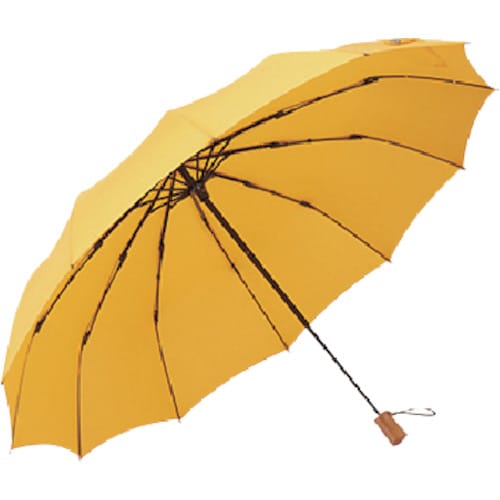 mabu 12本骨折りたたみ傘 江戸 山吹