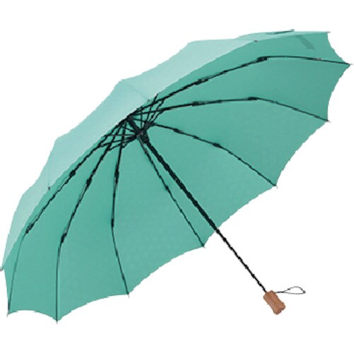 mabu 12本骨折りたたみ傘 江戸 浅葱