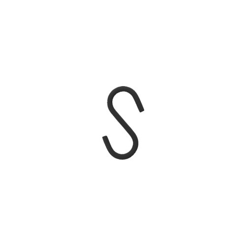 カーボーイ S−HOOK2個入 Mサイズ BLAC