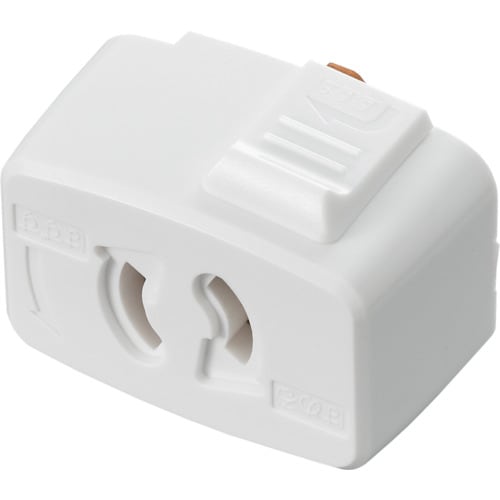 YAZAWA ライティングダクト用抜け止コンセント