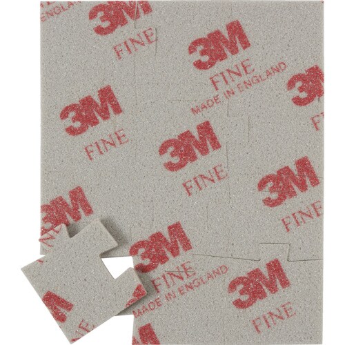 3M ジグソーパズル型スポンジ研磨材 細目 (1枚