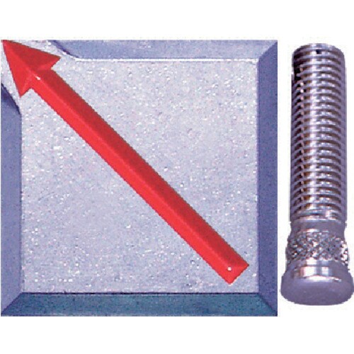 STS 境界用標示板(埋込用)SU−9 (4枚入)