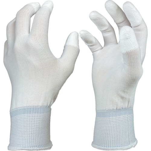 勝星 指先フィットライナー白10双組 SS