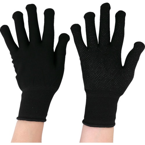 丸和ケミカル ぴたっと手袋 すべり止め付き Lサイ