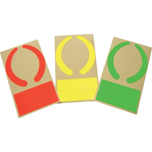 KH 安全視認シール 蛍光橙