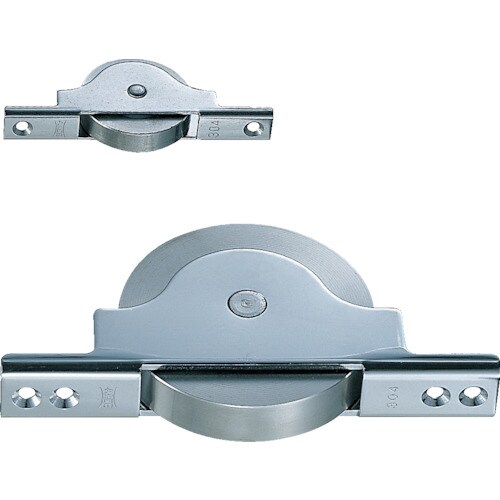 ヨコヅナ ベアリング入ステンレス戸車 50mm 平