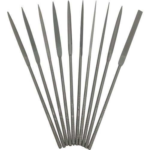 ツボサン 精密ヤスリ 10本組 セット #3(#6