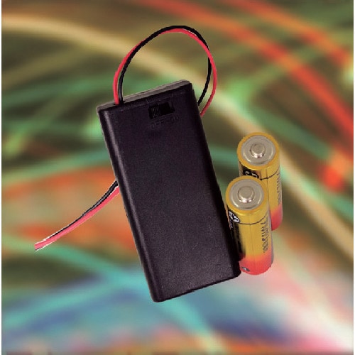 ELPA SW付カバー付電池ボックス3X2