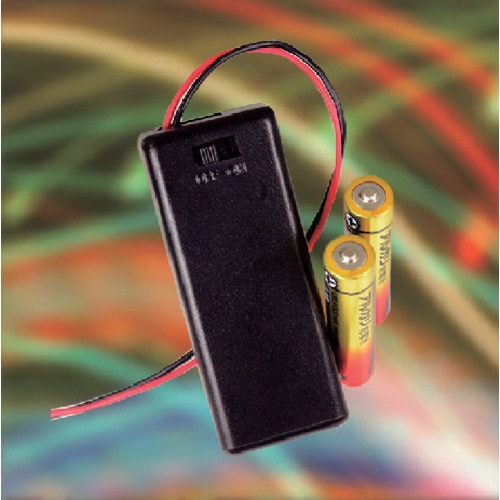 ELPA SW付カバー付電池ボックス4X2