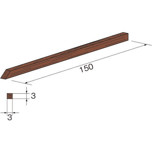 リューター ウッドラッピングスティックX3111