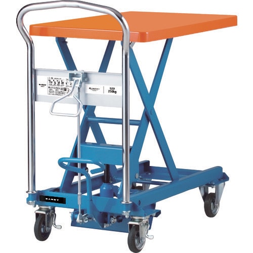 UDL−250 リフト台車 ジャッキ式