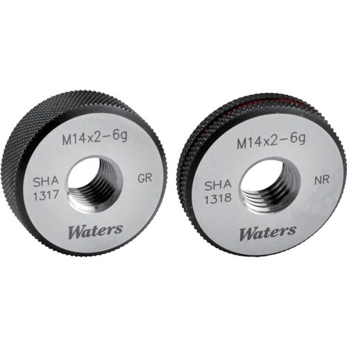WATERS メートルねじ用リングゲージ(ISO=