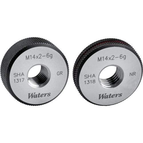 WATERS メートルねじ用リングゲージ(ISO=