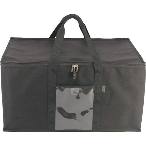 SANEI 折り畳みコンテナバッグ 75L 黒