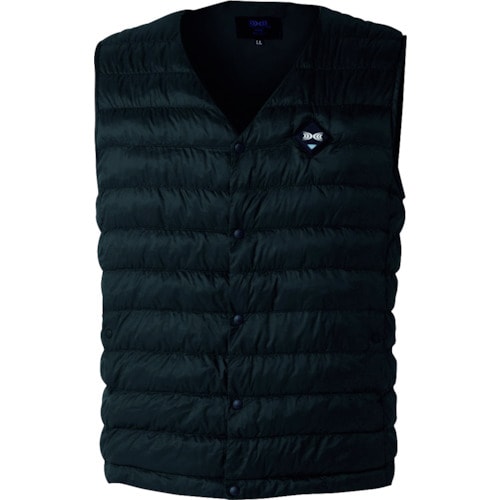 空調服 サーマルギア 発熱防寒ベスト ブラック3L