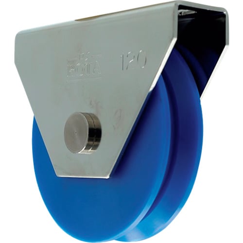 ヨコヅナ ロタ・MC防音重量戸車 120mm V型