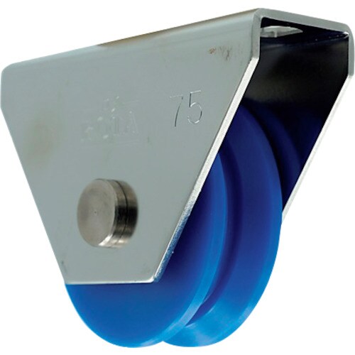 ヨコヅナ ロタ・MC防音重量戸車 75mm V型