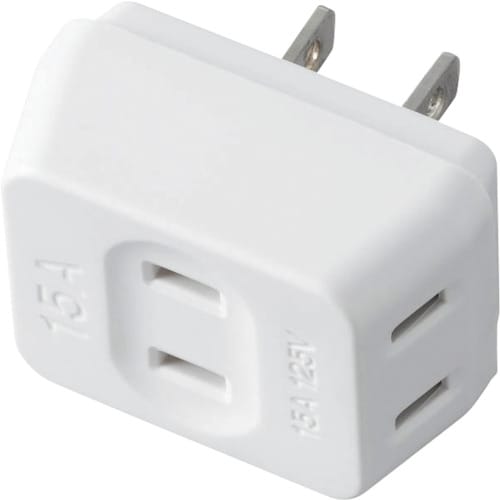 YAZAWA トリプルタップ3個口ホワイト