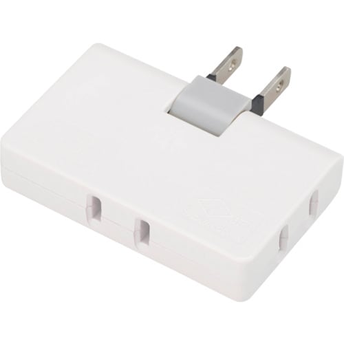 YAZAWA コーナータップ3個口ホワイト