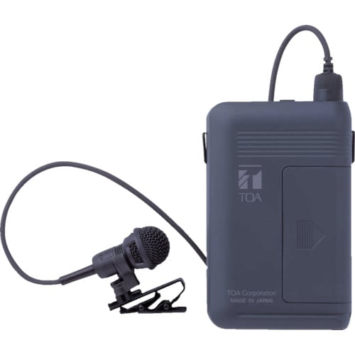 TOA ワイヤレスマイク(タイピン型)