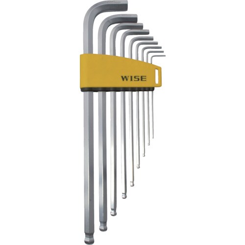 ワイズ 硬質ボールポイント六角棒レンチ ロング 9