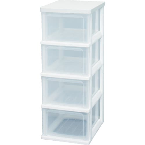 IRIS 221310 ウッドトップチェスト ホワ