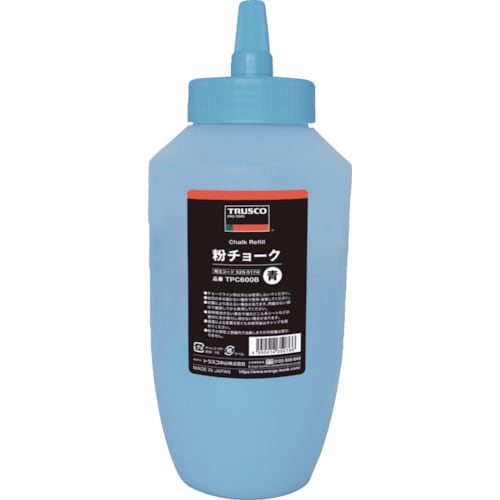 TRUSCO 粉チョーク 青
