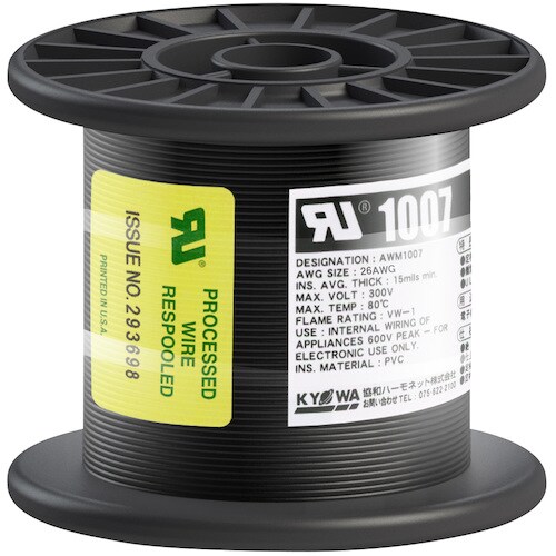 KYОWA UL耐熱ビニル絶縁電線 UL1007