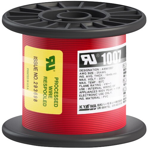 KYОWA UL耐熱ビニル絶縁電線 UL1007