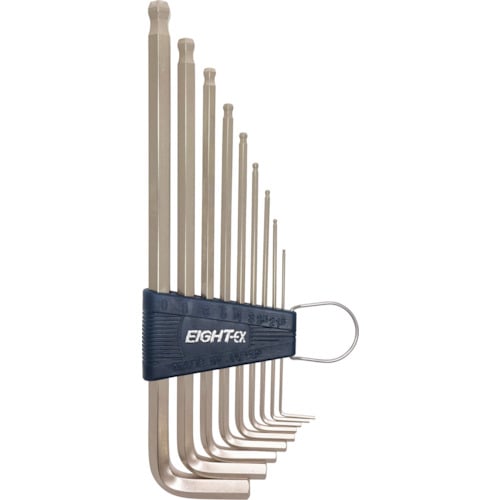 エイト 六角棒スパナテーパーヘッドエキストラロング