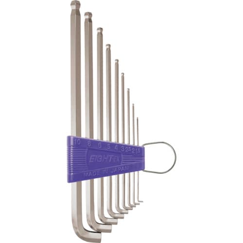 エイト 六角棒スパナ テーパー エキストラロング