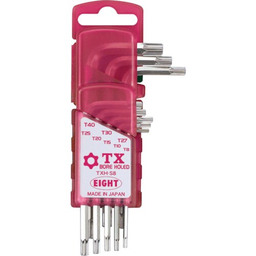 エイト TXレンチ 穴付 標準寸法 ドアホルダー