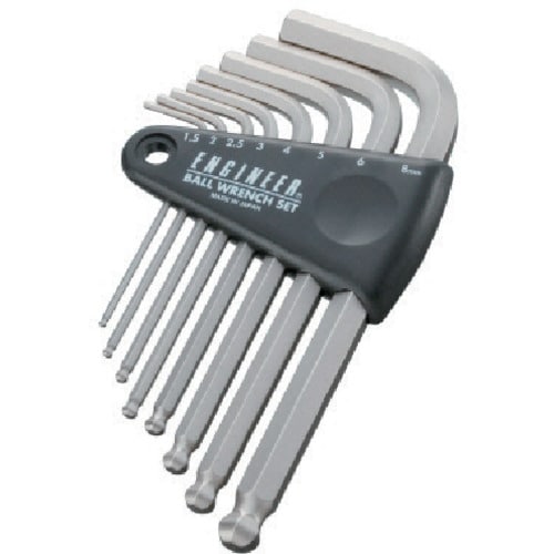 エンジニア ボールレンチセット(ショートタイプ)