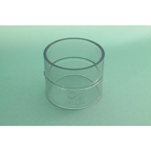 トーエー VU継手 ソケット 透明 100