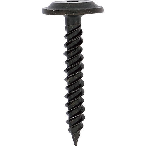 OHSATO 亜鉛黒すっごく速い三条金具ビス4X2