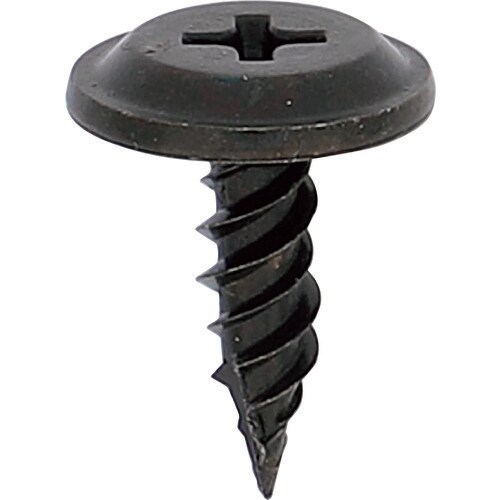 OHSATO 亜鉛黒すっごく速い三条金具ビス4X1