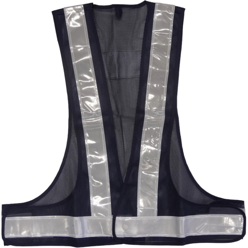 ミズケイ 安全ベスト(紺地・白)