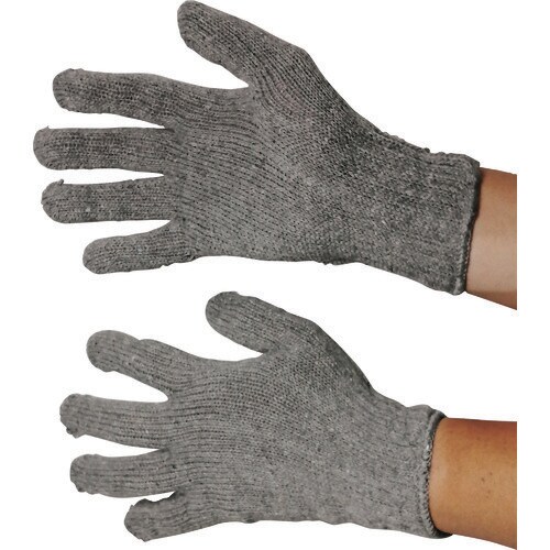 富士手袋 綿特軍手 グレー