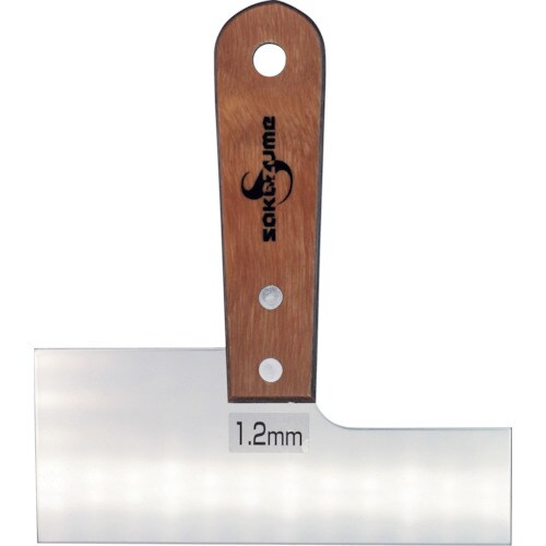 SAKAZUME マルチ寸ベラ1.2mm厚x120