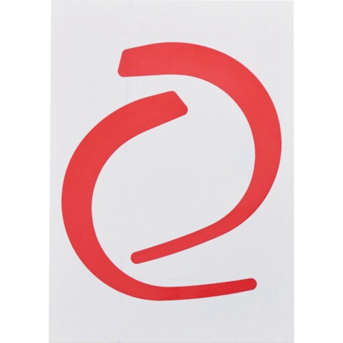 3M ランヤードフック用視認性シール(オレンジ)