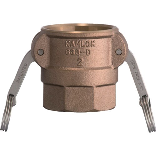 トヨックス カムロック カプラー メネジ ブロンズ